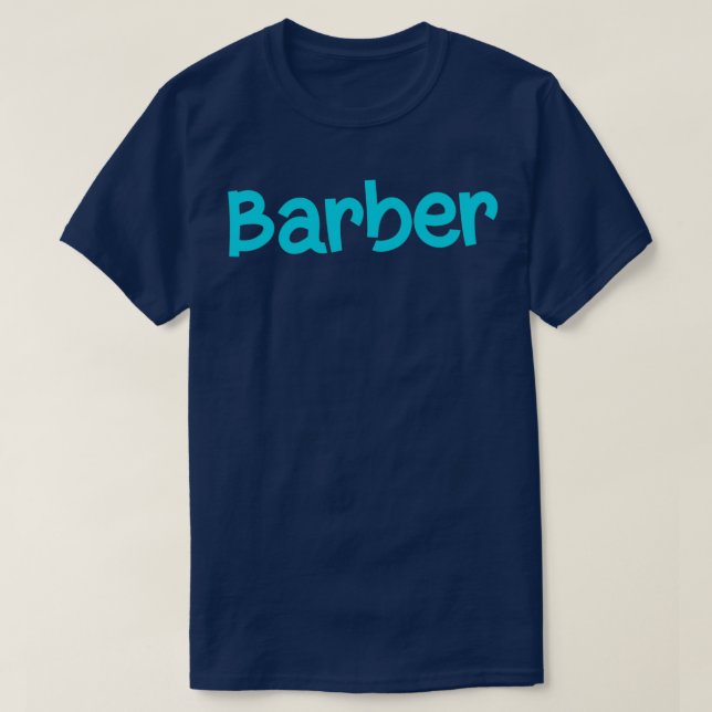 Camiseta Barber2 (Diseño del anverso)