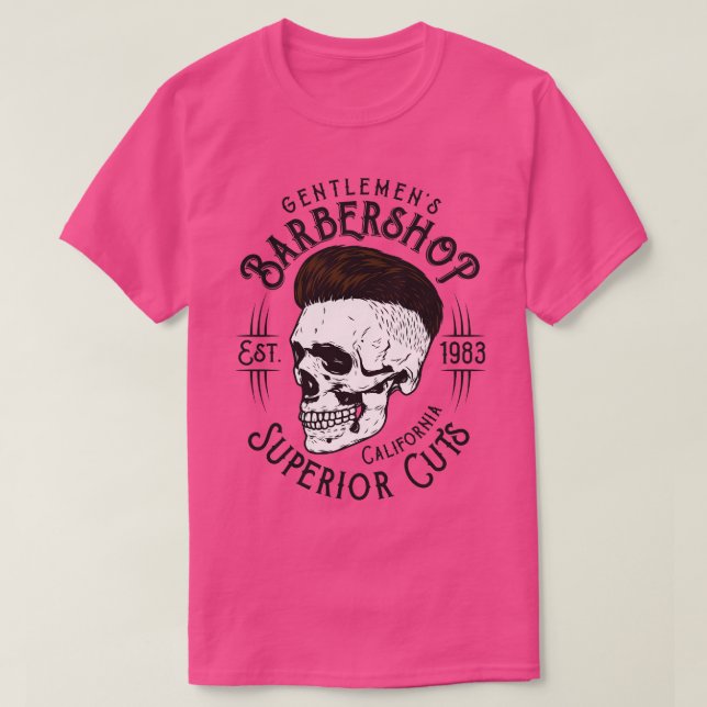 Camiseta Barber 4 (Diseño del anverso)