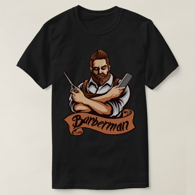 Camiseta Barber 6 (Diseño del anverso)