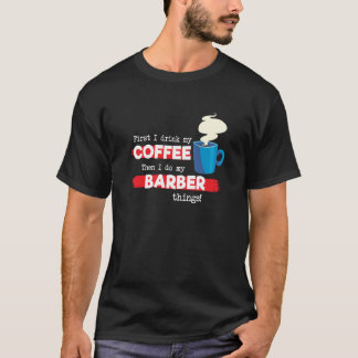 Camiseta Barber and Coffee