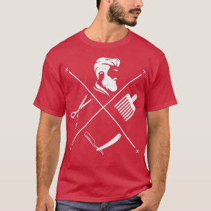 Camiseta Barber Barbershop Hairdresser Hairstylist Barber 1