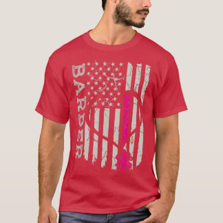 Camiseta Barber Blanket de bandera de Estados Unidos
