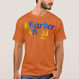 Camiseta Barber Boss Gold