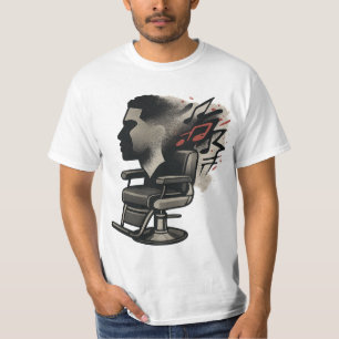 Camiseta Barber Chair Graffiti Fade  