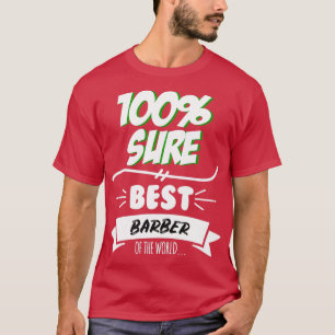 Camiseta Barber cómico eslogan trabajo de hobby trabajo div