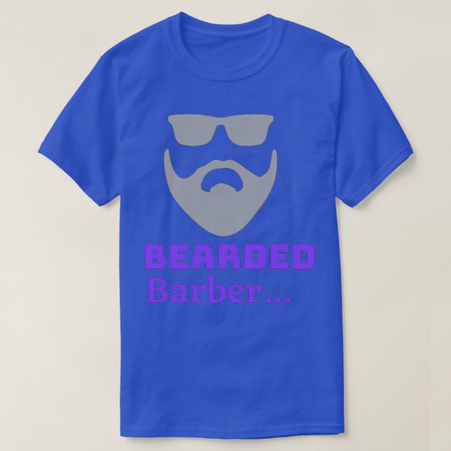 Camiseta Barber con barba (Diseño del anverso)