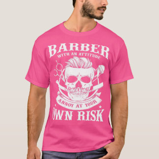 Camiseta Barber con una cita de Barber de actitud