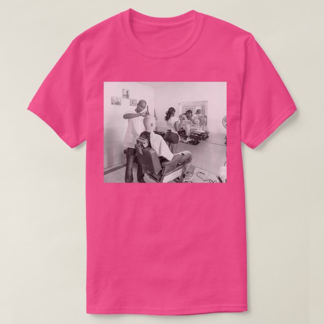 Camiseta Barber cubana (Diseño del anverso)