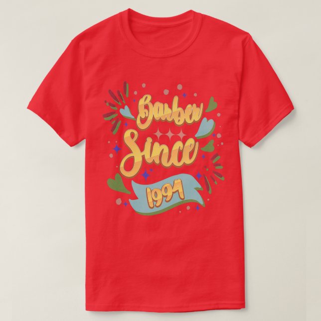 Camiseta Barber desde 1994 (Diseño del anverso)
