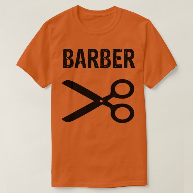 Camiseta Barber Design for barber (Diseño del anverso)