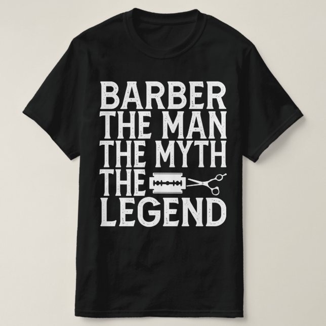 Camiseta Barber El Hombre 2024 (Diseño del anverso)