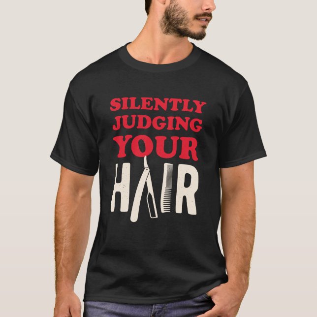 Camiseta Barber Funny (Anverso)