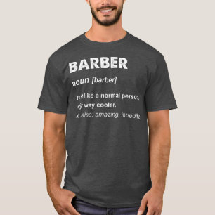 Camiseta Barber Gift Classic TShirt