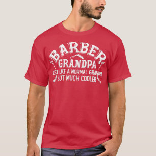 Camiseta Barber Grandpa Hairstylista Hairdresser Haircut