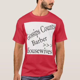 Camiseta BARBER gtgt amas de casa graciosas.