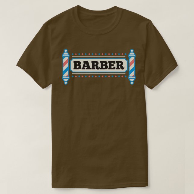 Camiseta Barber Hair Cut Classic TShirt (Diseño del anverso)