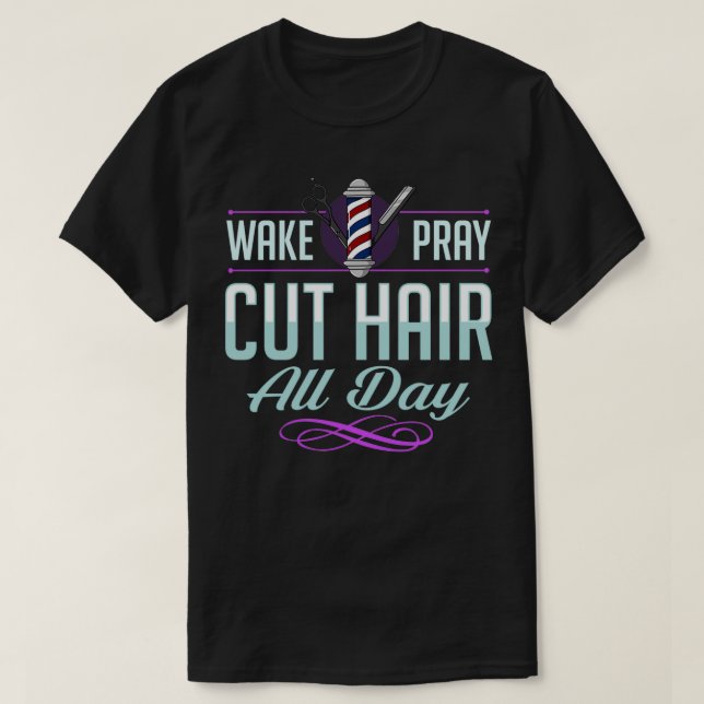 Camiseta Barber Hair Stylist Hairdresser Barbershop Salon 2 (Diseño del anverso)