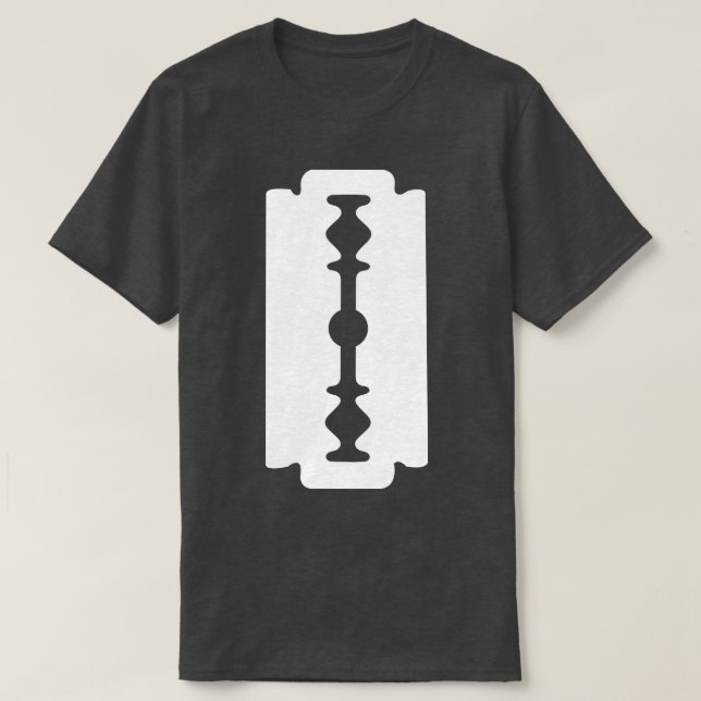 Camiseta Barber Hairdresser Razor Blade Hair (Diseño del anverso)