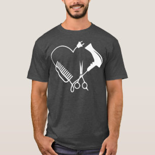 Camiseta Barber Hairdresser Salon Hairstylist Hairdresser