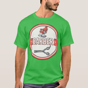 Camiseta Barber Herren Friseur Barber Babier Barbershop Fri