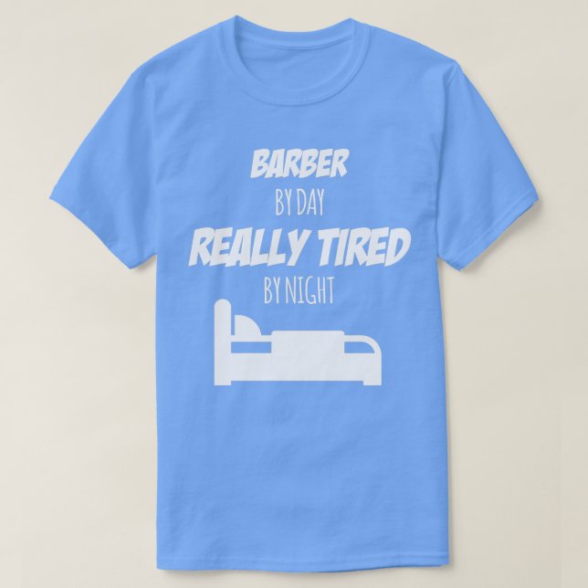 Camiseta Barber Job Diversión para cada eslogan de Barber F (Diseño del anverso)