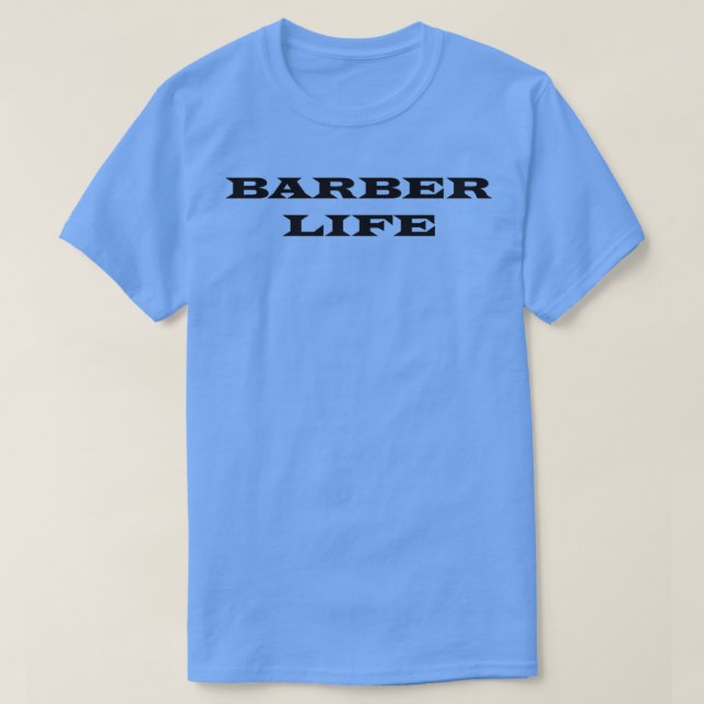 Camiseta Barber Life 14 (Diseño del anverso)