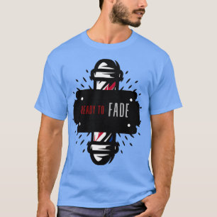 Camiseta Barber listo para desvanecerse