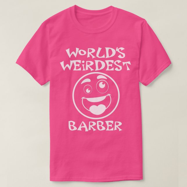 Camiseta Barber más raro de Worldx27 (Diseño del anverso)