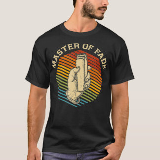 Camiseta Barber Master Of Fade Hairdresser Hairstylist