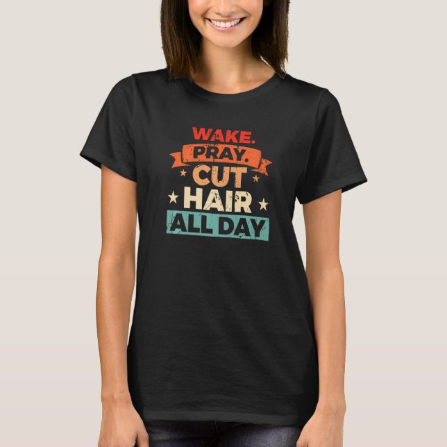 Camiseta Barber Quote For A Sarcastic Hairdresser  3 (Anverso)