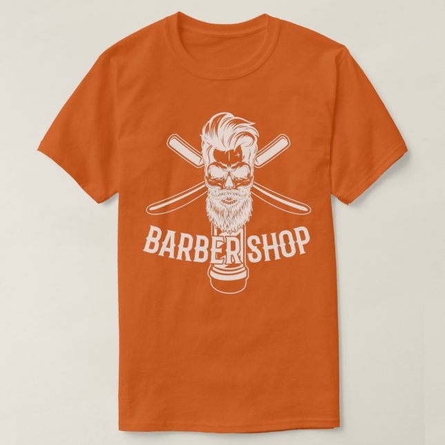 Camiseta Barber Razor 2 (Diseño del anverso)