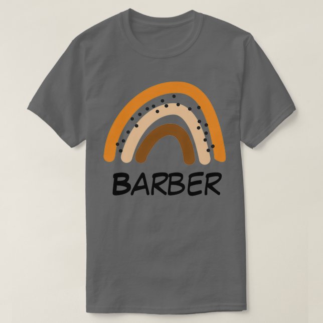 Camiseta Barber Regalo Arcoiris Idea Divertida Y Presente P (Diseño del anverso)