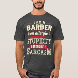 Camiseta Barber sarcástico