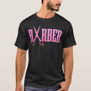 Camiseta Barber Scissors Hairstylist Hairdresser Coiffeur