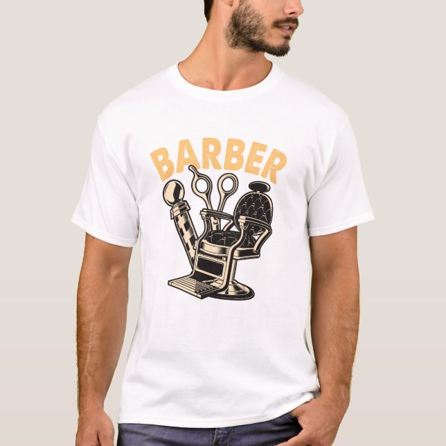 Camiseta Barber se desvanece (Anverso)