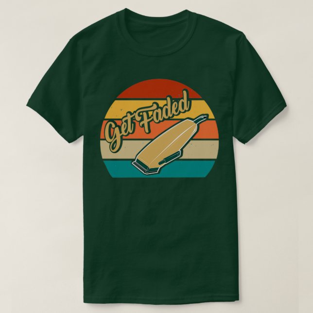 Camiseta Barber se desvanece (Diseño del anverso)