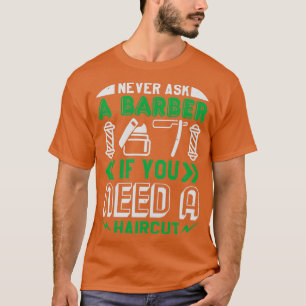 Camiseta Barber Shop Haircut barba Hairdresser Gift 18