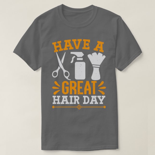 Camiseta Barber Shop Haircut barba Hairdresser Regalo 3 (Diseño del anverso)