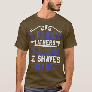 Camiseta Barber Shop Haircut barba Hairdresser Regalo 7