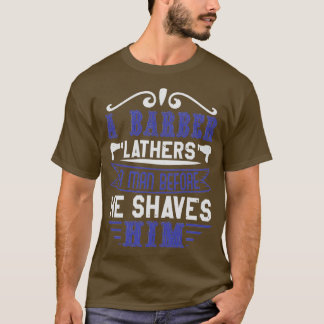 Camiseta Barber Shop Haircut barba Hairdresser Regalo 7