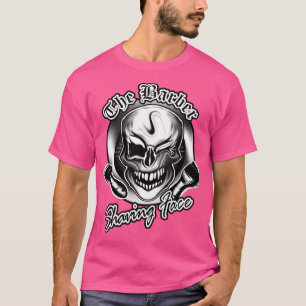 Camiseta Barber Skull 3 Shave Face