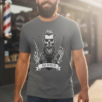 Barber Skull Profesional Hair Stylist Dark