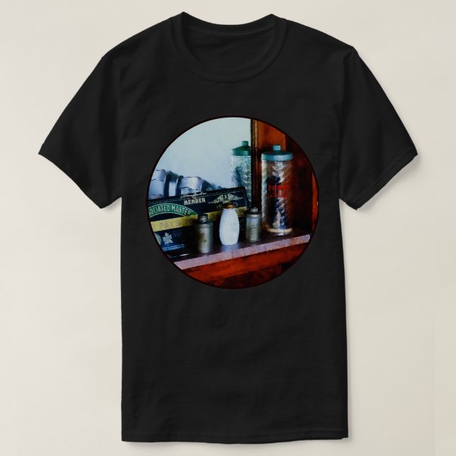 Camiseta Barber Supplies (Diseño del anverso)