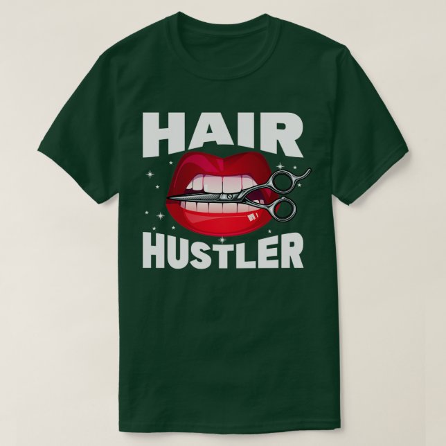 Camiseta Barber Supplies Hairdresser Hair Salon Chair Barbe (Diseño del anverso)