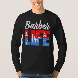 Camiseta Barbereños Cita Cosas Hairstylist Life Pole Stube