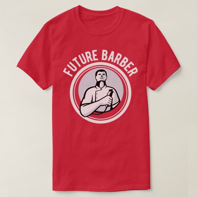 Camiseta Barbería Futura 4 (Diseño del anverso)