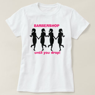 Camiseta Barbería hasta que usted caiga