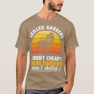Camiseta Barberos calificados no son barberos baratos barat