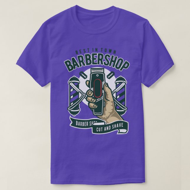 Camiseta Barbershop 10 (Diseño del anverso)