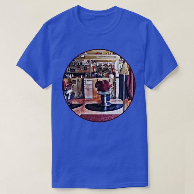 Camiseta Barbershop Con Bandeja De Abrigo (Diseño del anverso)